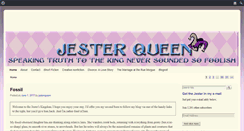 Desktop Screenshot of jesterqueen.com