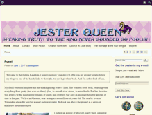 Tablet Screenshot of jesterqueen.com